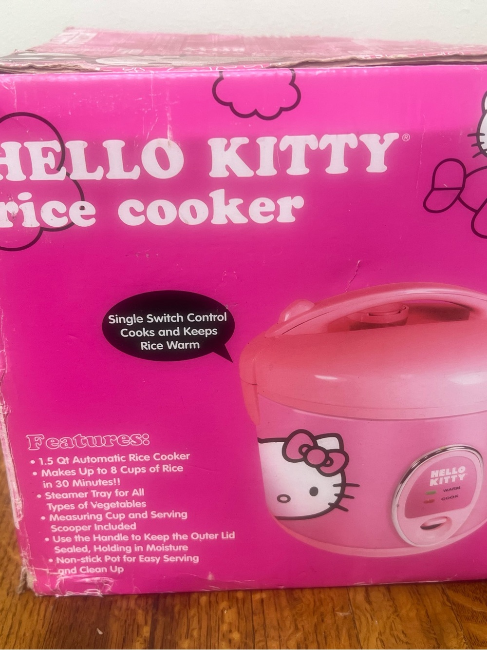Hello Kitty 1.5QT Rice Cooker - Picture 12 of 12